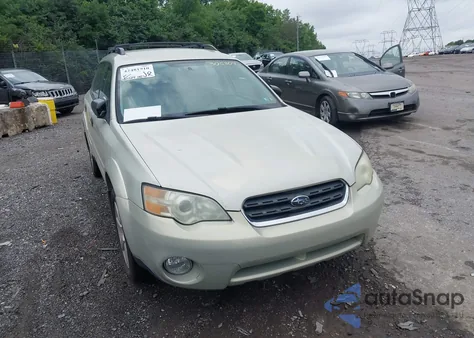 2007 Subaru Outback 2.5I z USA, uszkodzony, nr VIN 4S4BP61C177305309